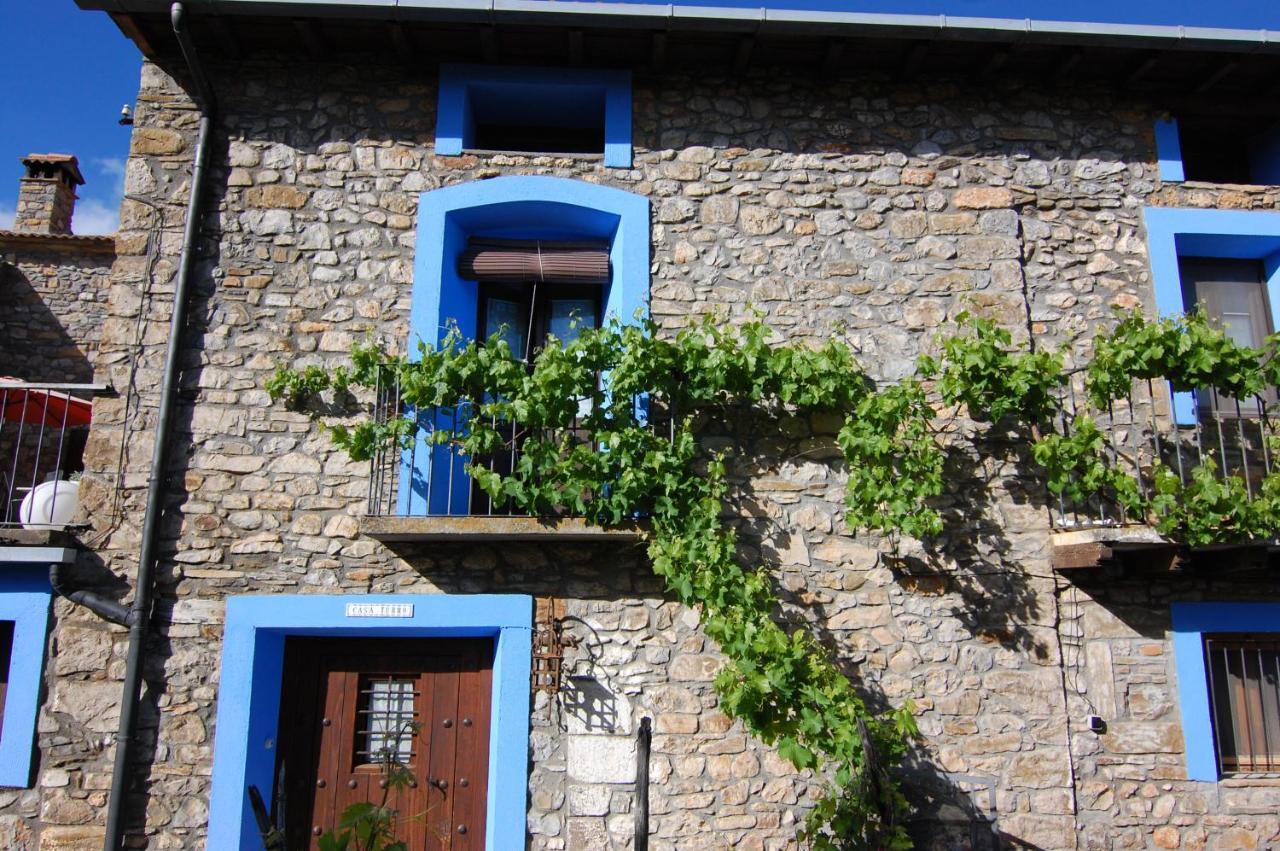 Apartamento El Fenal De Turmo Casa Rural "El Capricho De Nieves" Laspuna Exterior photo